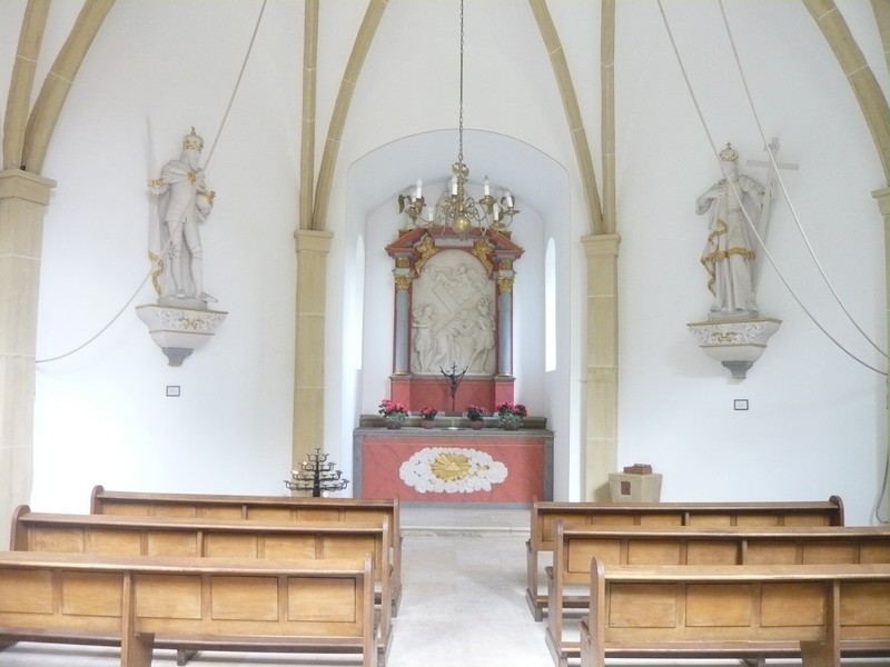 Groe Kapelle von innen